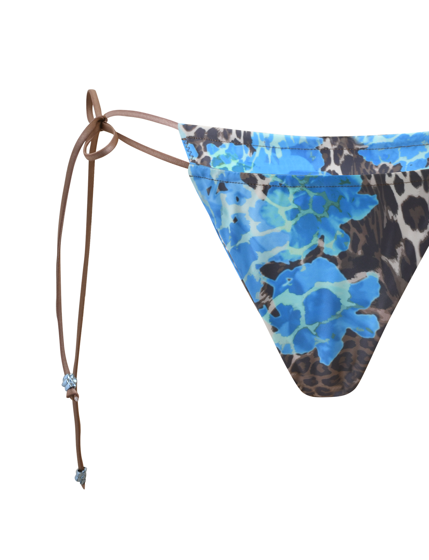 AVE BIKINI BOTTOM - BLUE LEOPARD