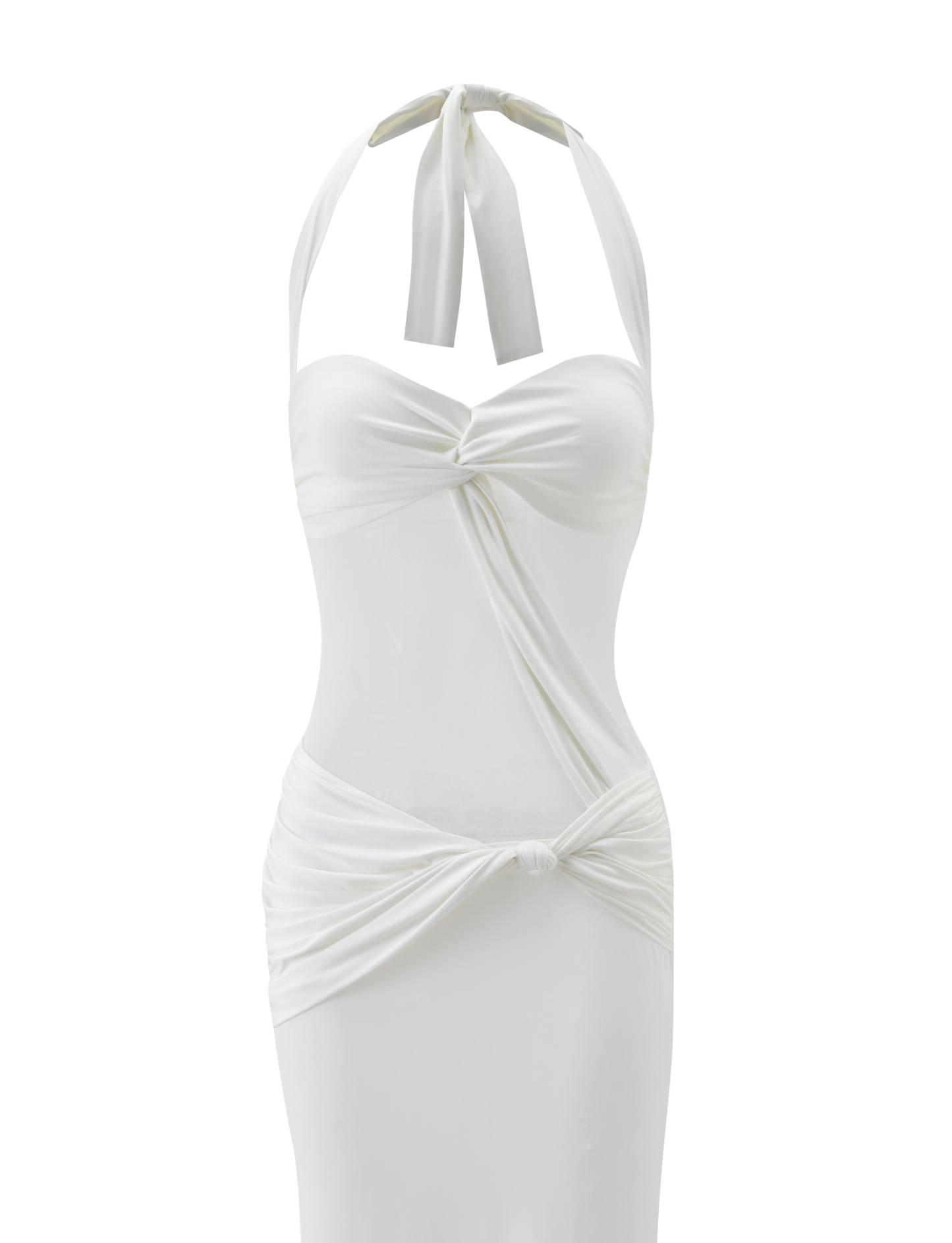 DAPHNIA DRESS - IVORY