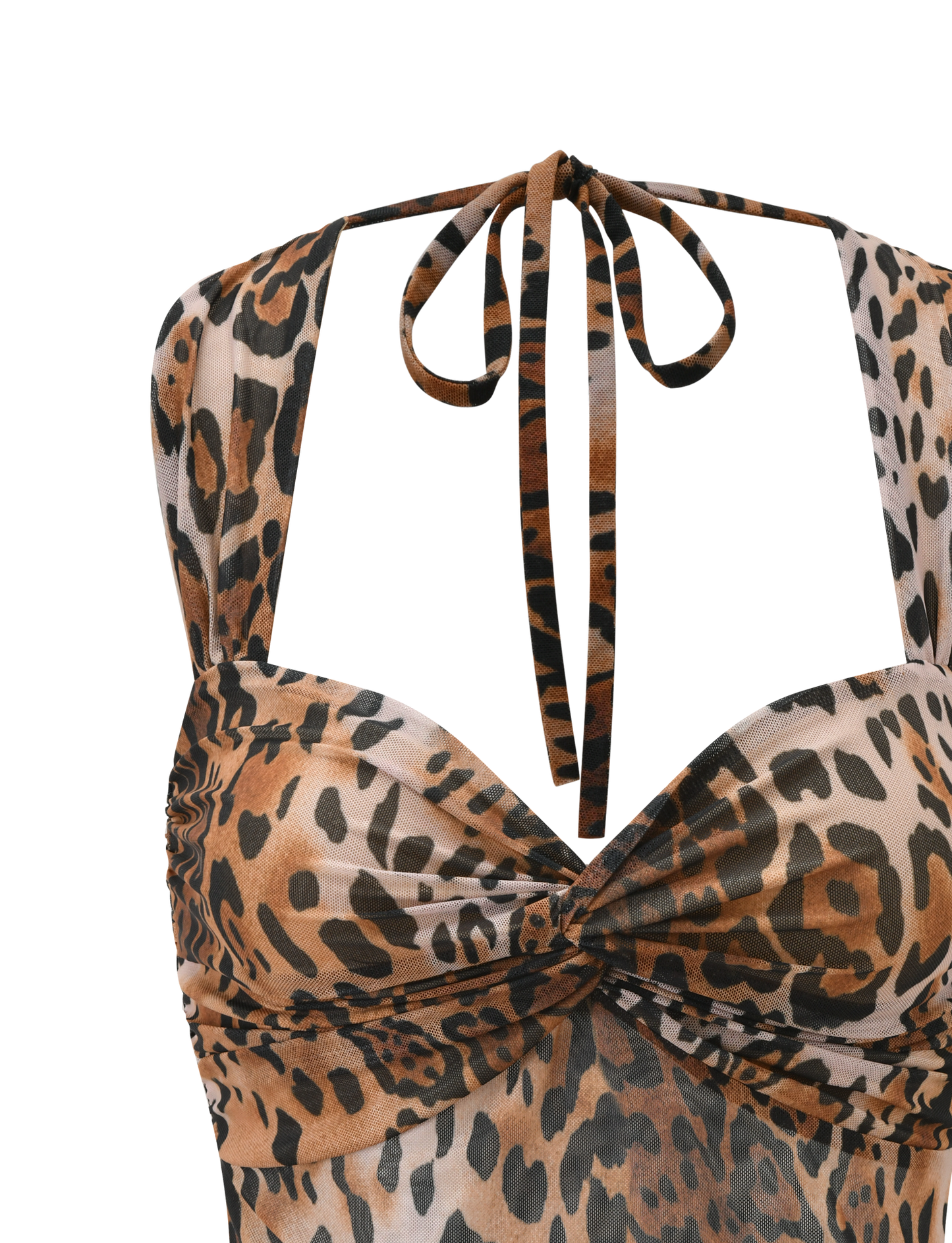AZALEA TWIST TOP - LEOPARD