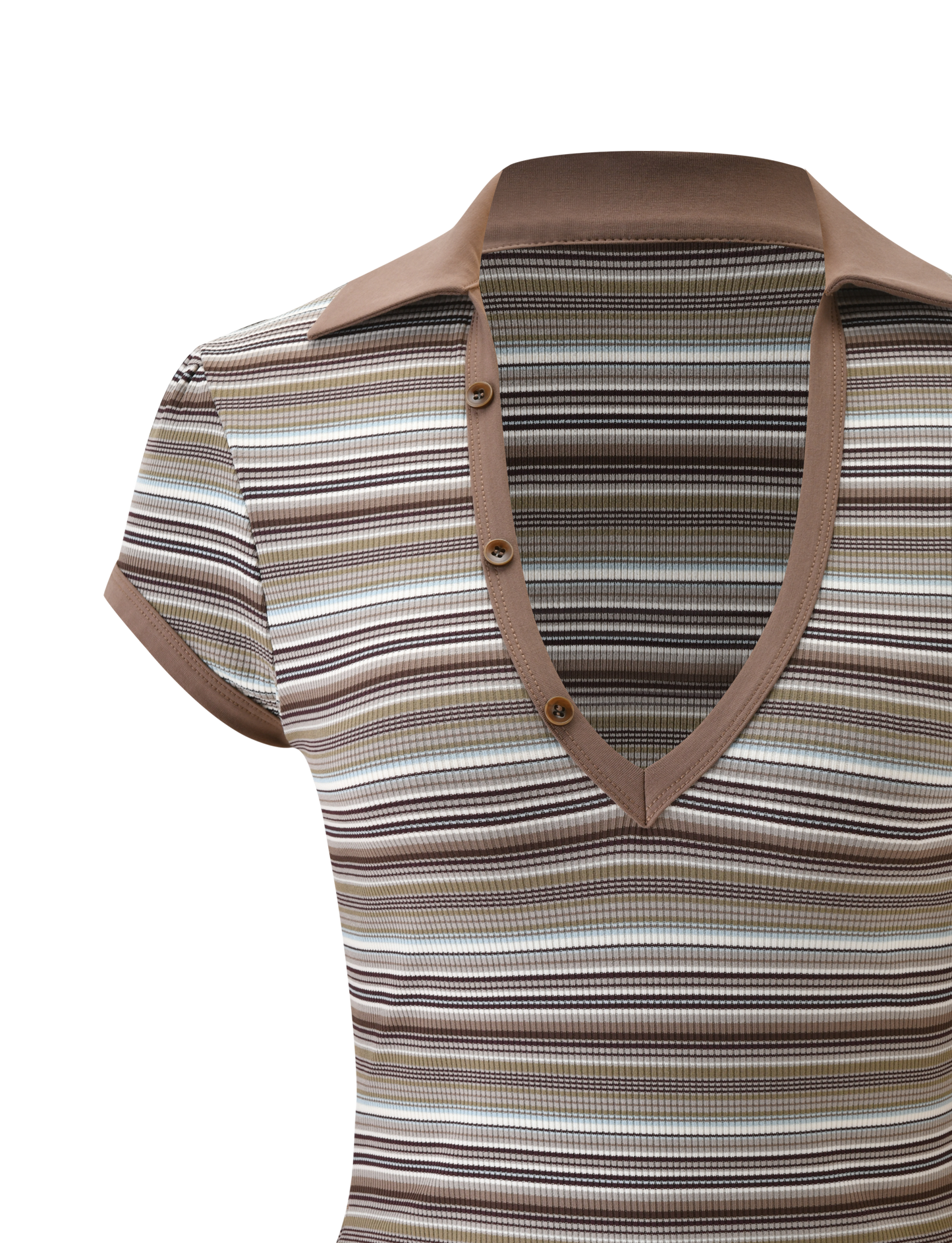 KAYDIN TOP - MULTISTRIPE