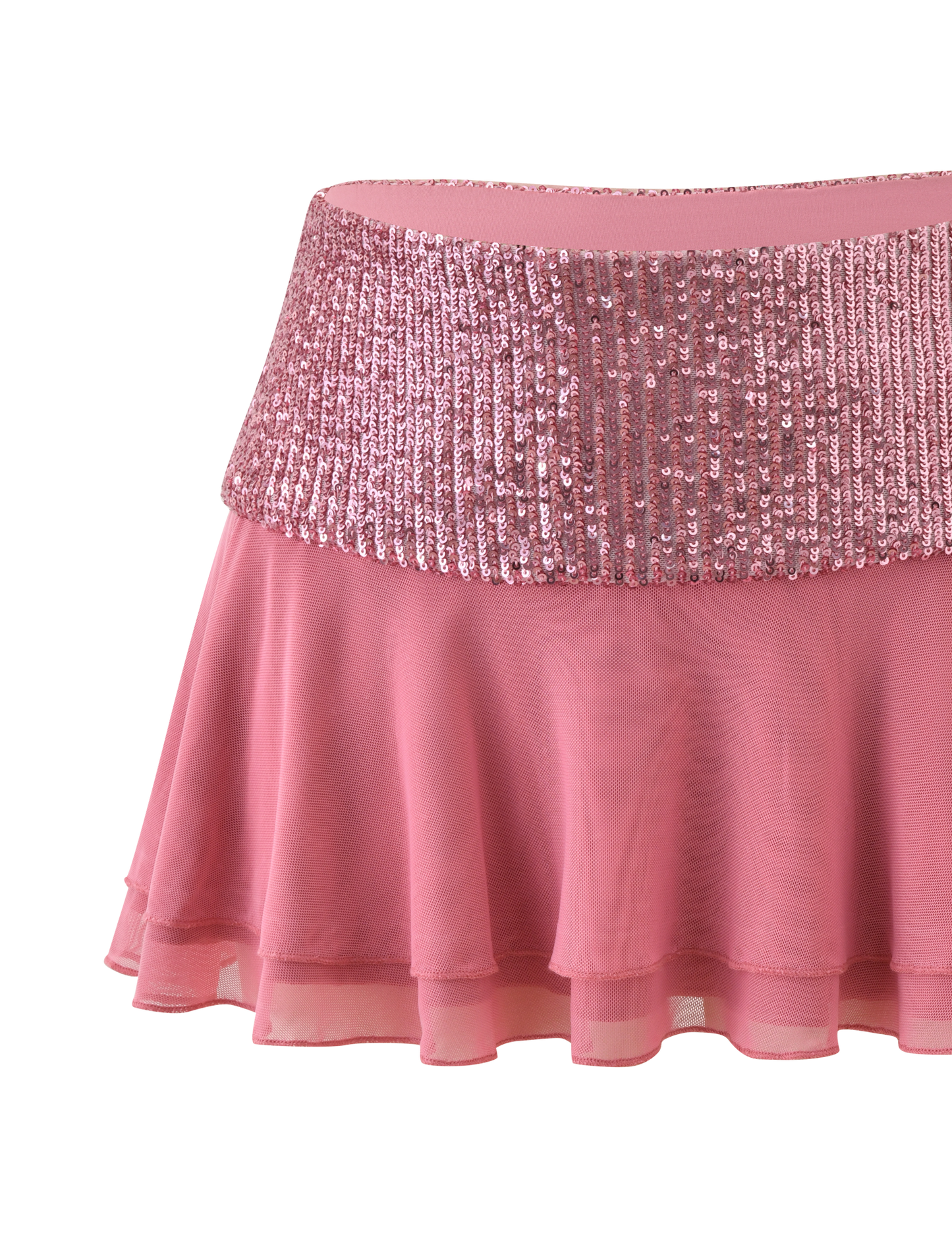 SYLA MINI SKIRT - ROSE