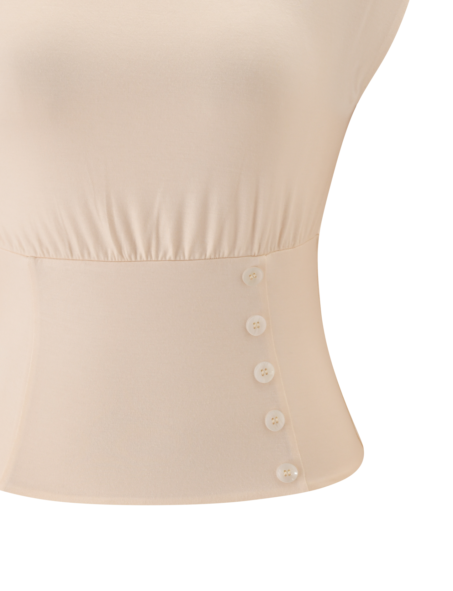 ALYSSA OFF SHOULDER TOP - CREAM