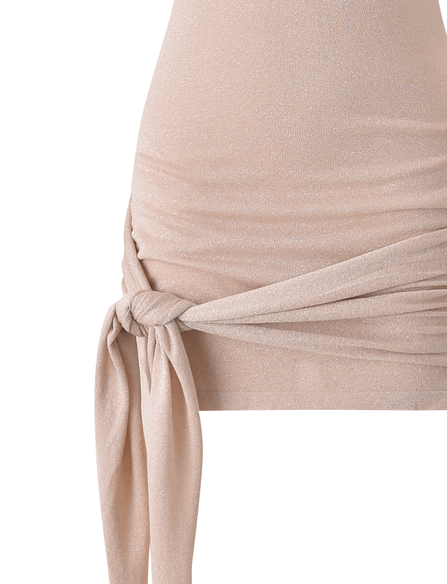SOTERA KNIT MINI DRESS - GOLD