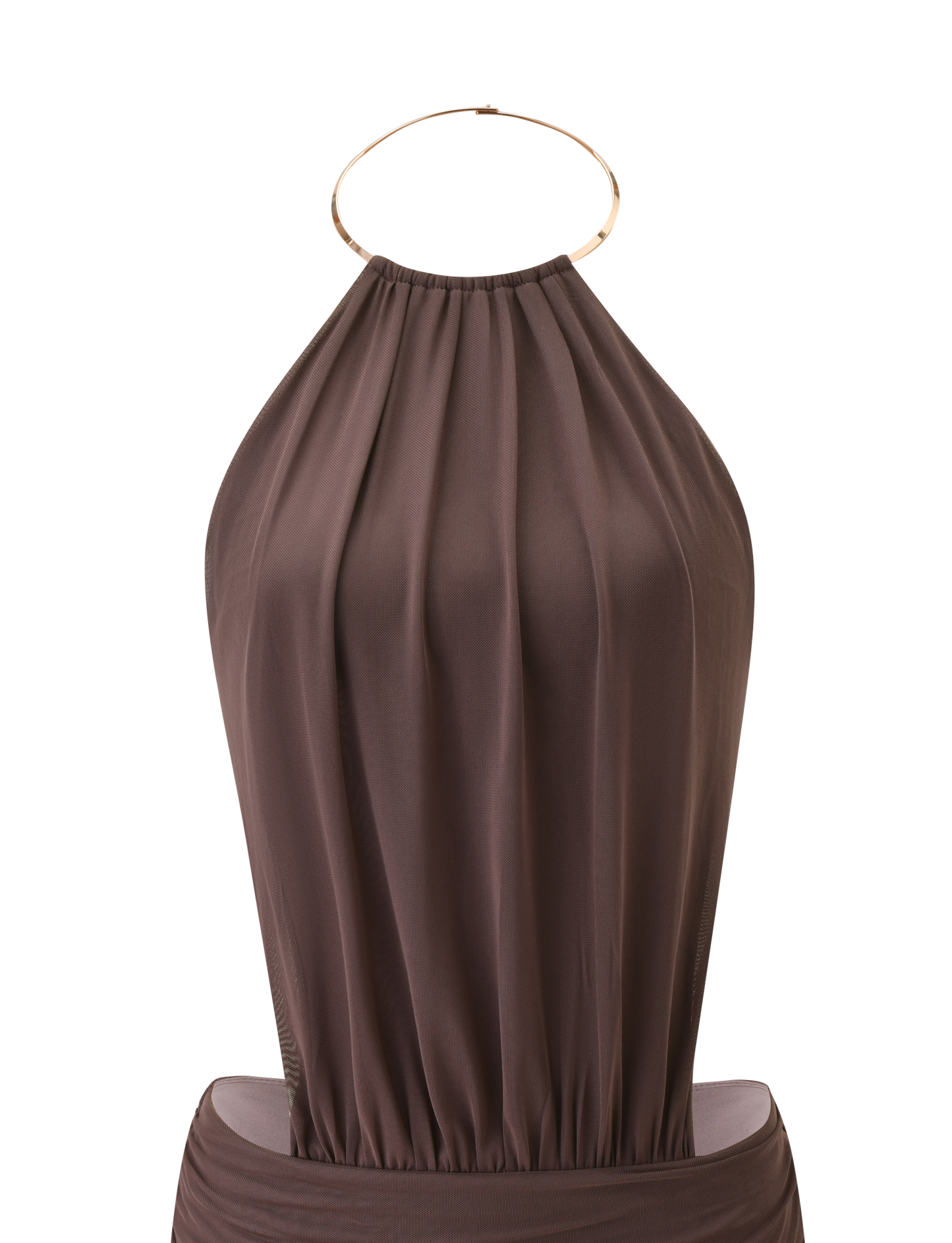 EVANNA MINI DRESS - MOCHA