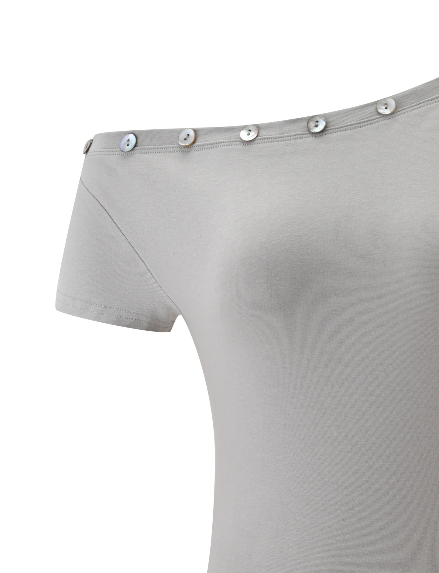 MARITA TOP - DOVE GREY