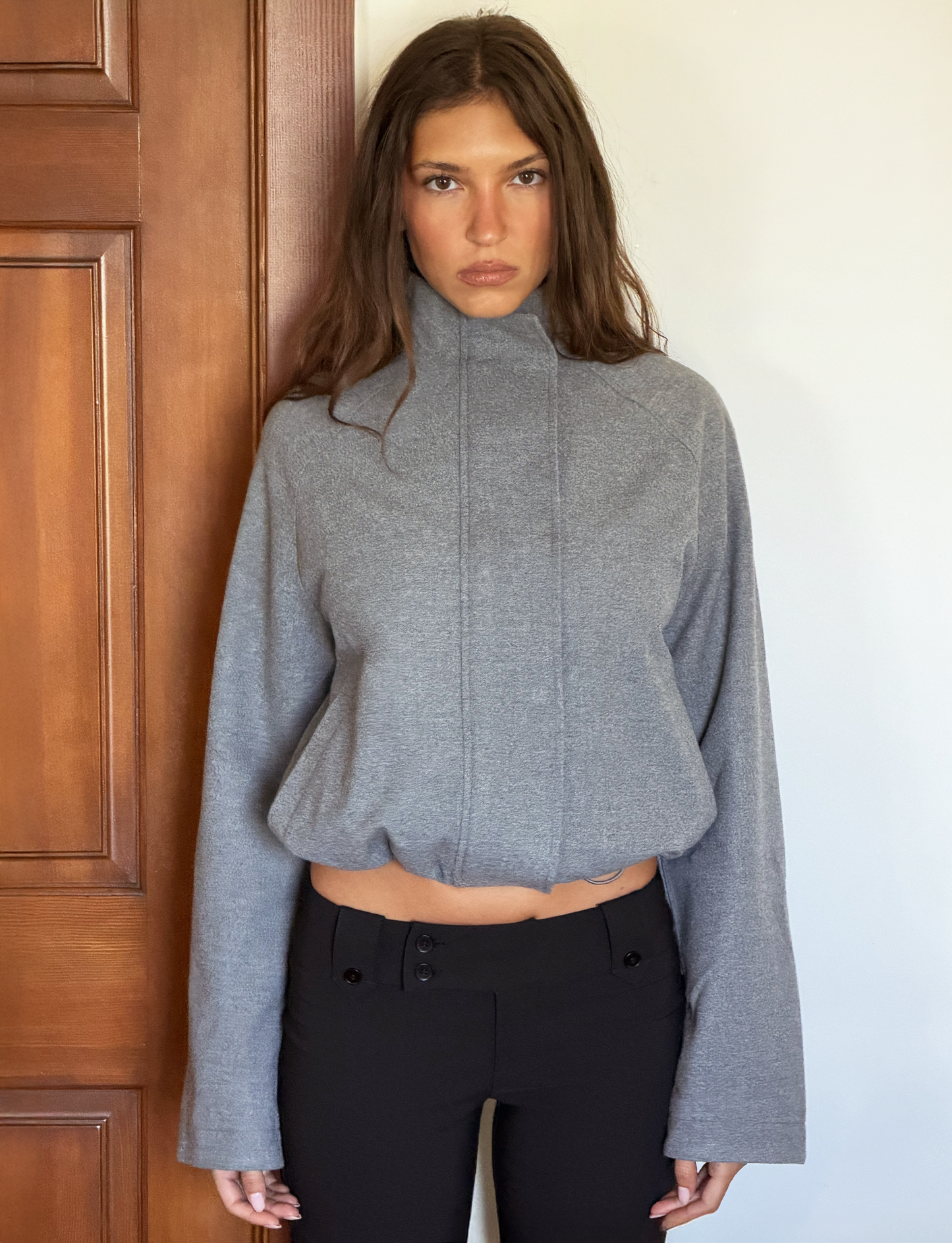 LENNEX JACKET - HEATHER CHARCOAL