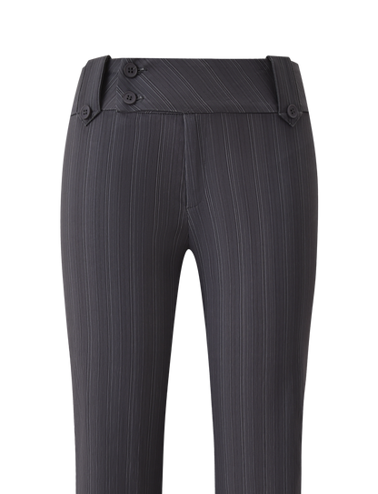 KITTIE PANT - GREY STRIPE