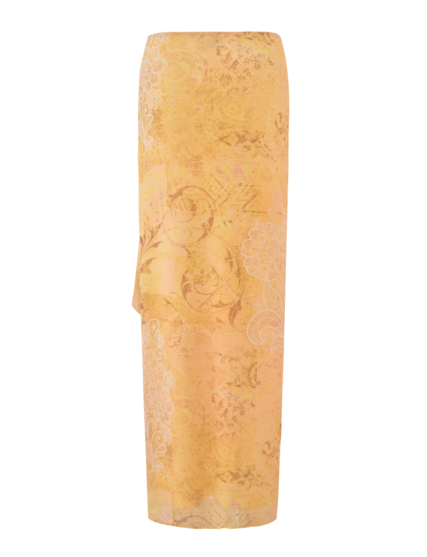 THEO SKIRT - LEMON BUTTERFLY PAISLEY