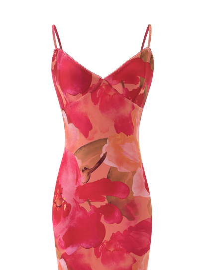JULIANNA MAXI DRESS - DAIQUIRI FLORAL