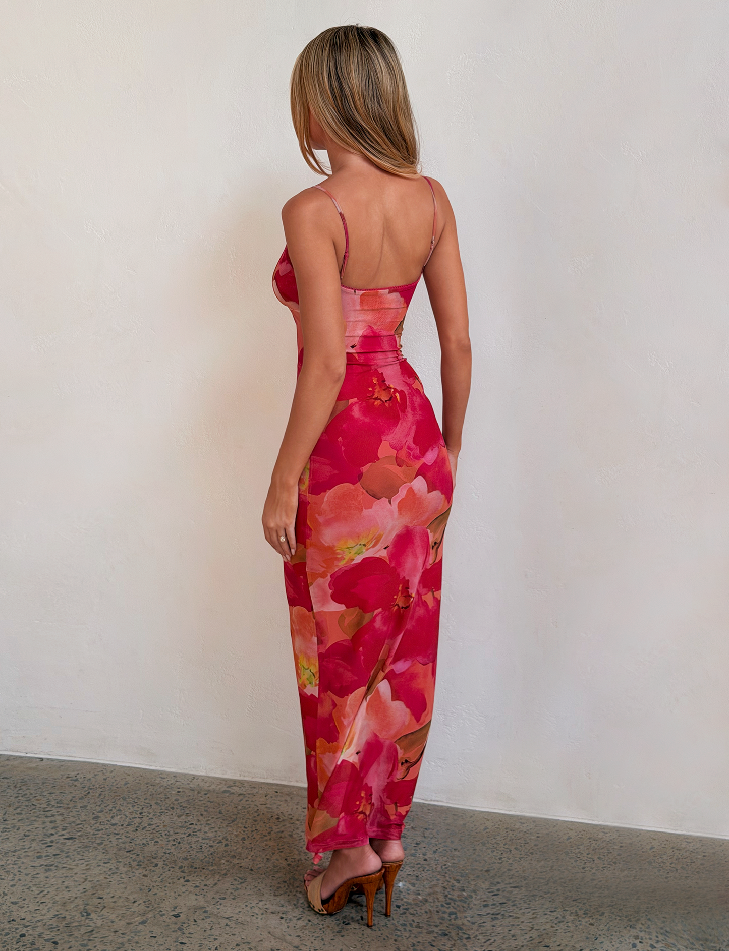 JULIANNA MAXI DRESS - DAIQUIRI FLORAL