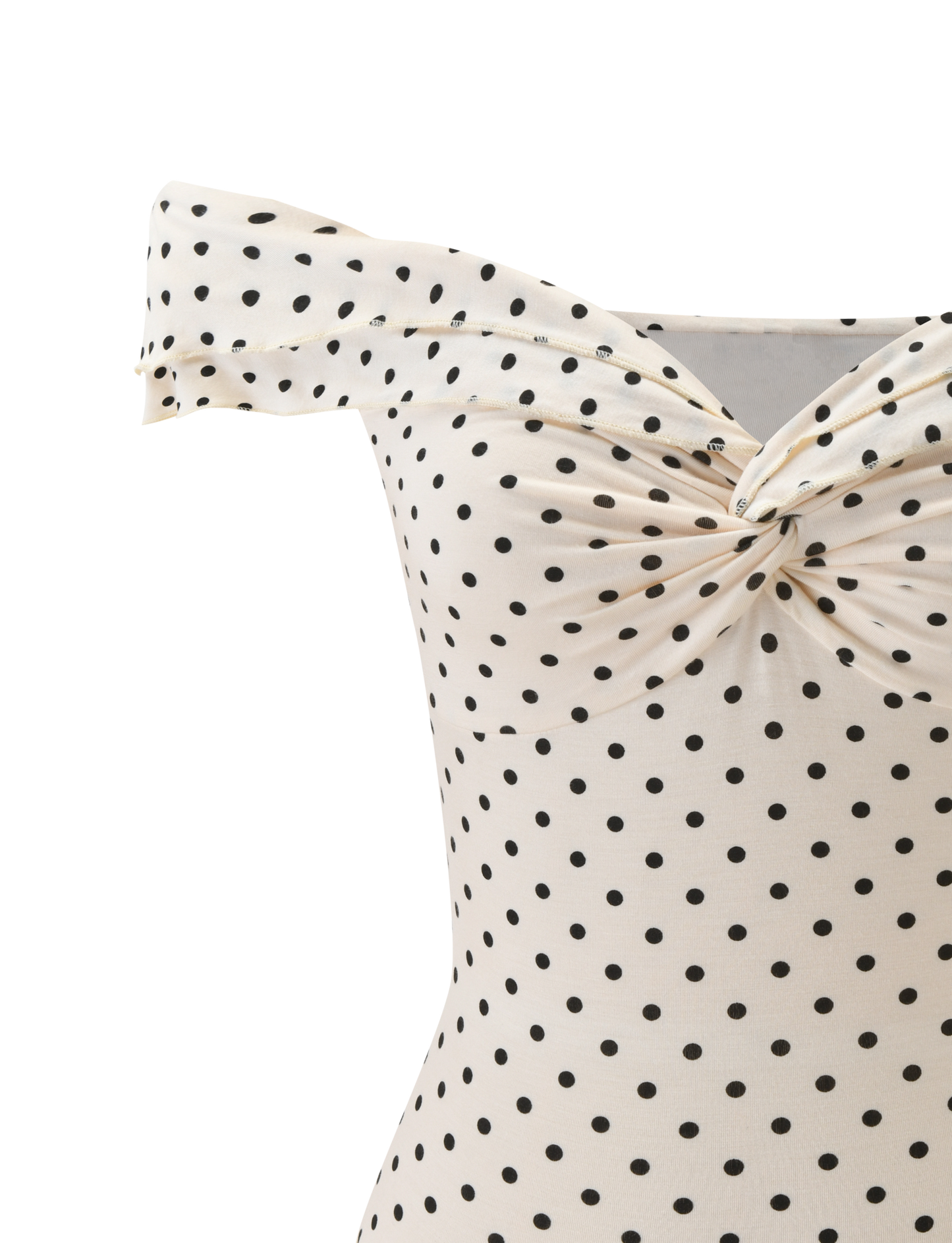 DENALI TOP - CREAM DOT