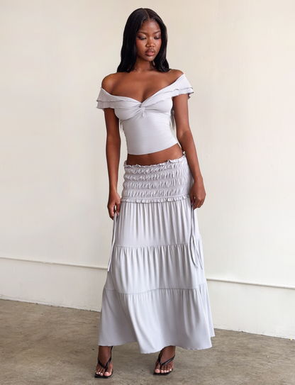 DENALI TOP - DOVE GREY