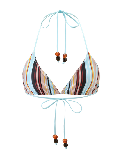 AVE BIKINI TOP - VARIEGATED STRIPE