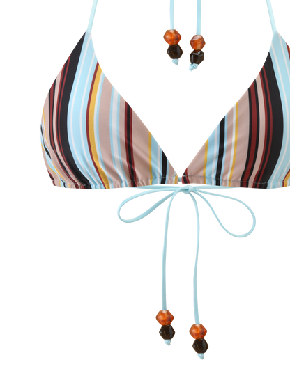 AVE BIKINI TOP - VARIEGATED STRIPE