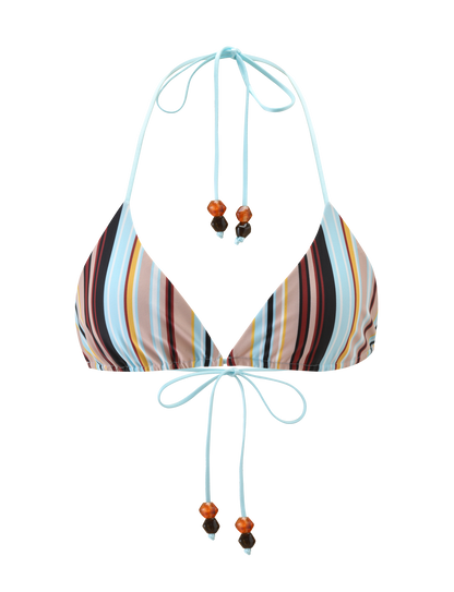AVE BIKINI TOP - VARIEGATED STRIPE