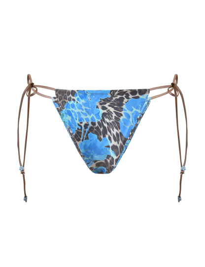 AVE BIKINI BOTTOM - BLUE LEOPARD