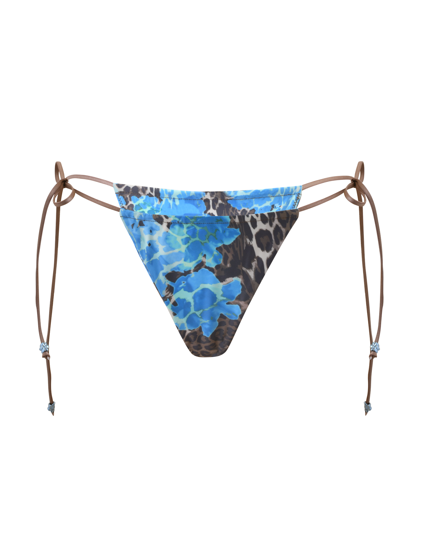 AVE BIKINI BOTTOM - BLUE LEOPARD