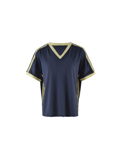 JAYNA TEE - BLUE : DUSTY BLUE