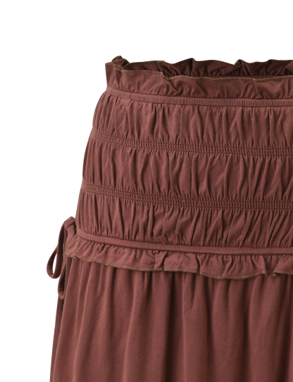 DENALI MINI SKIRT - CHOCOLATE