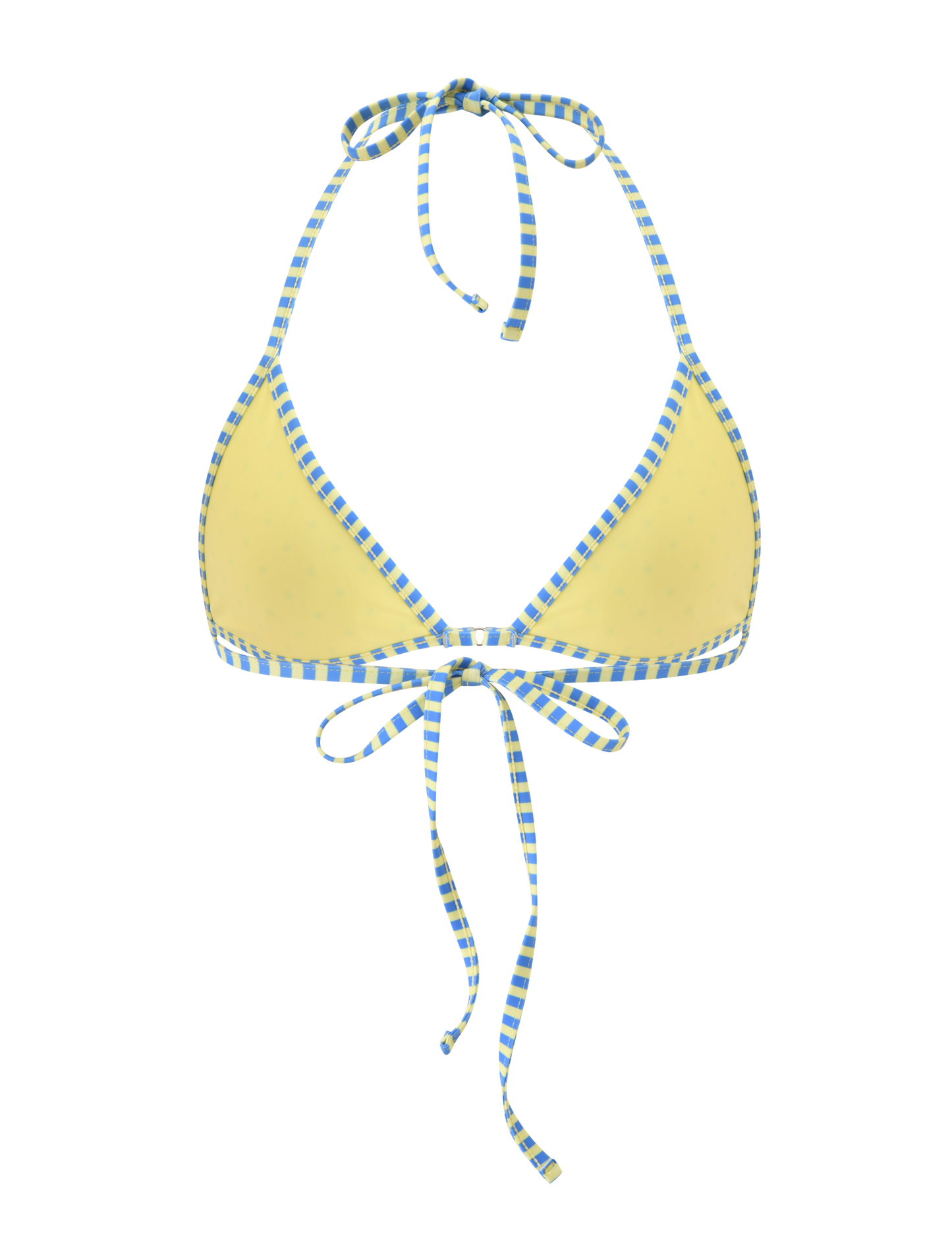 DIANA BIKINI TOP - LEMON AND BLUEBERRY SPOT