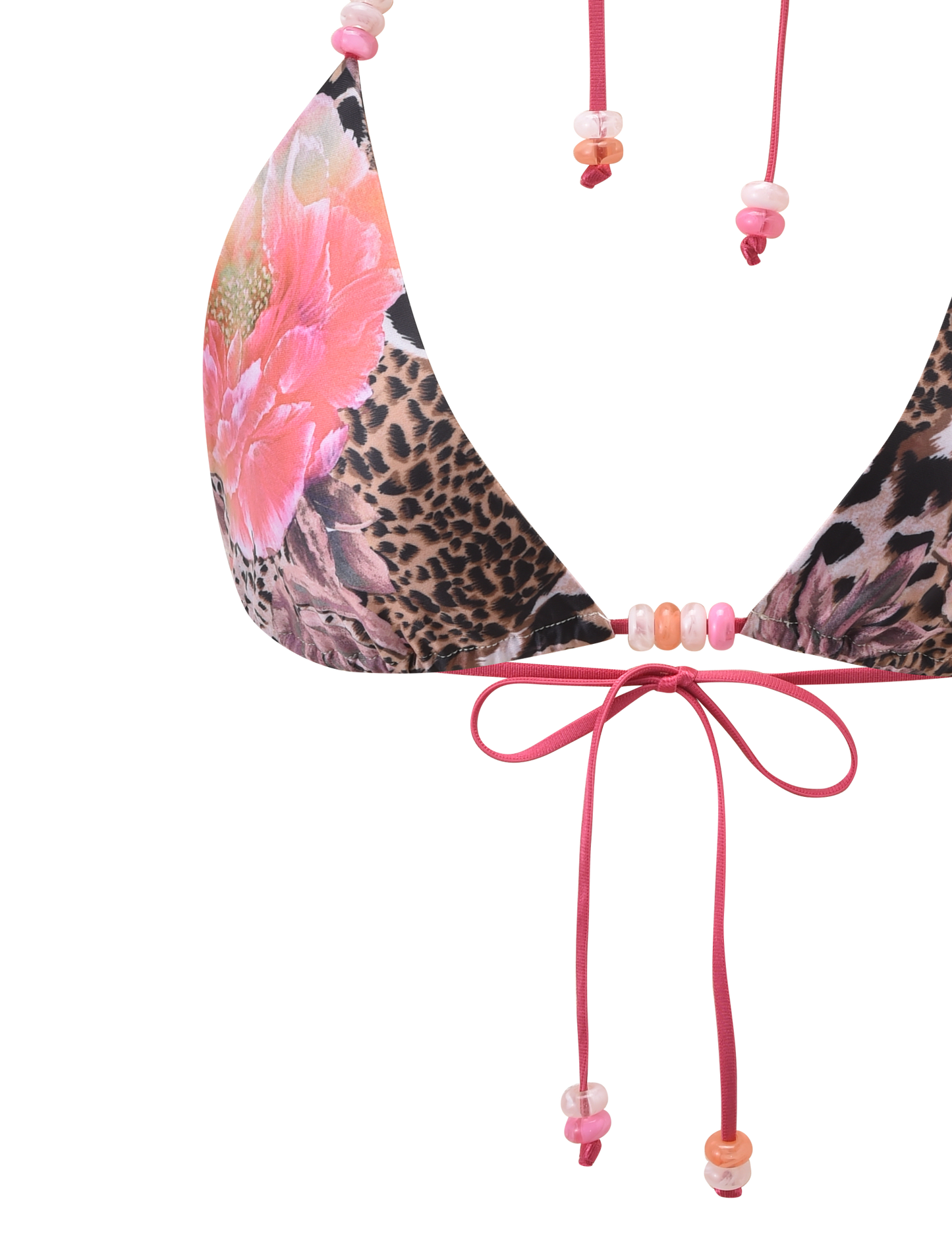 FINLEA BIKINI TOP - ANIMALIER FLORAL