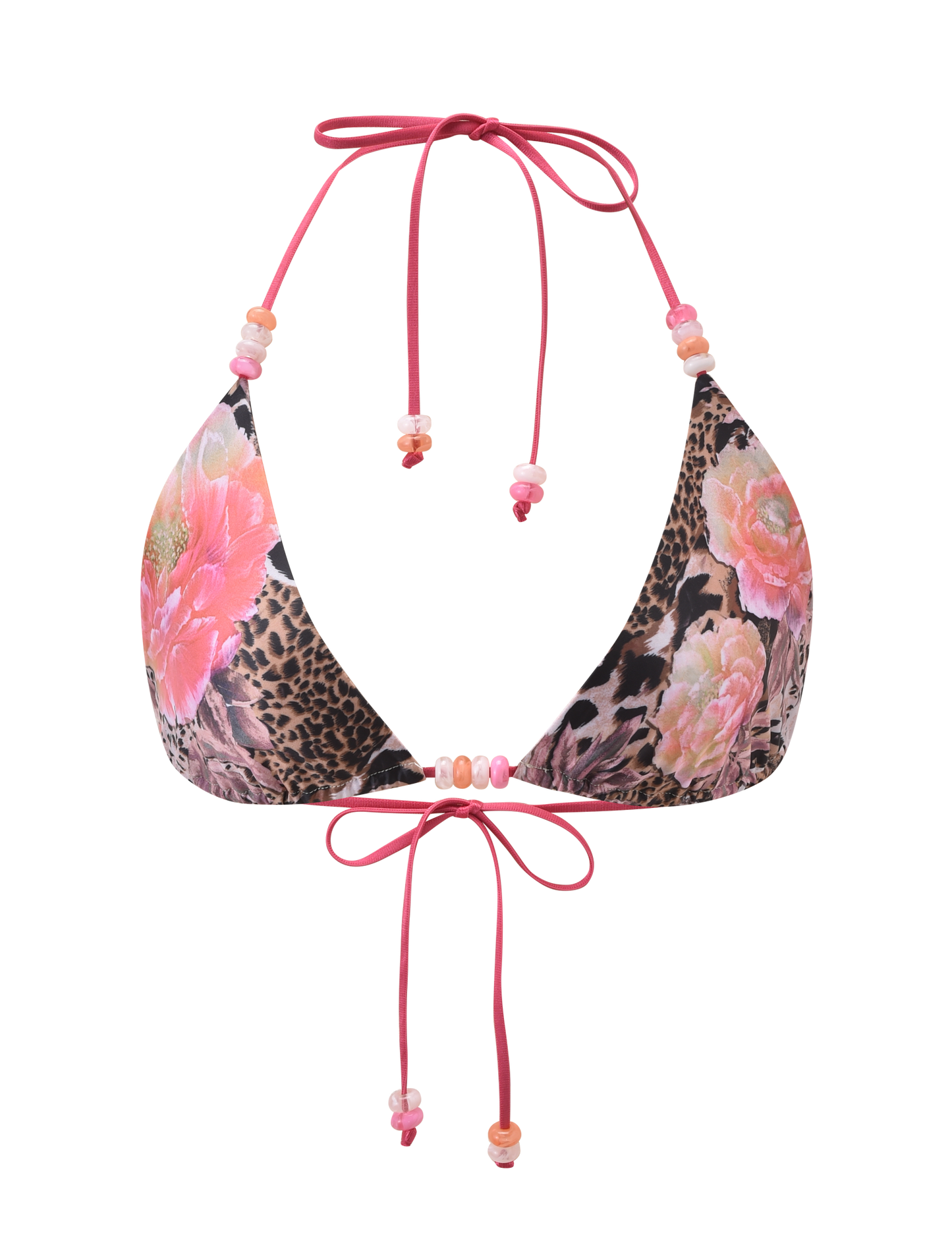 FINLEA BIKINI TOP - ANIMALIER FLORAL