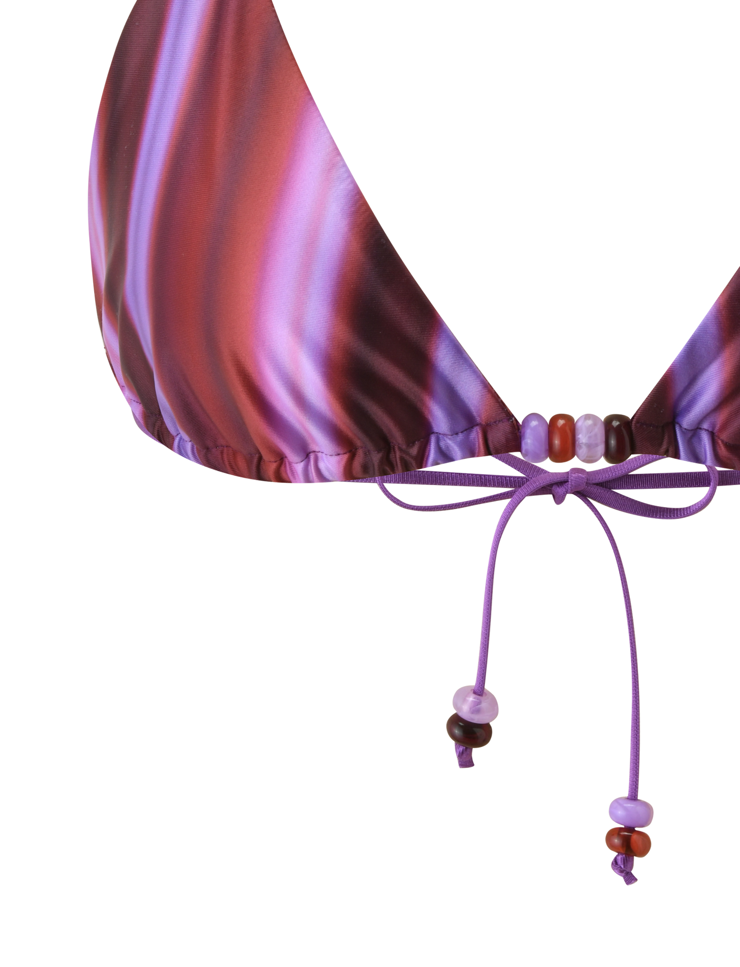 FINLEA BIKINI TOP - DUSK OMBRE STRIPE
