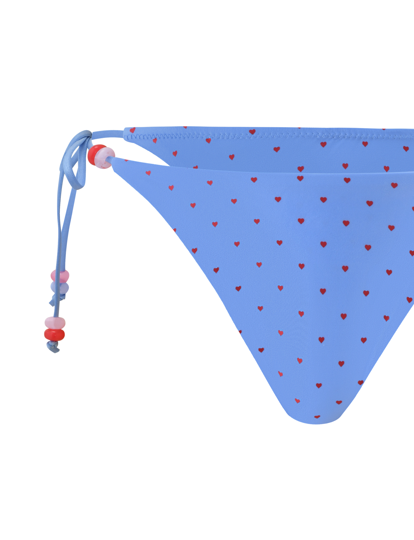 FINLEA BIKINI BOTTOM - BLUE HEART POLKA DOT