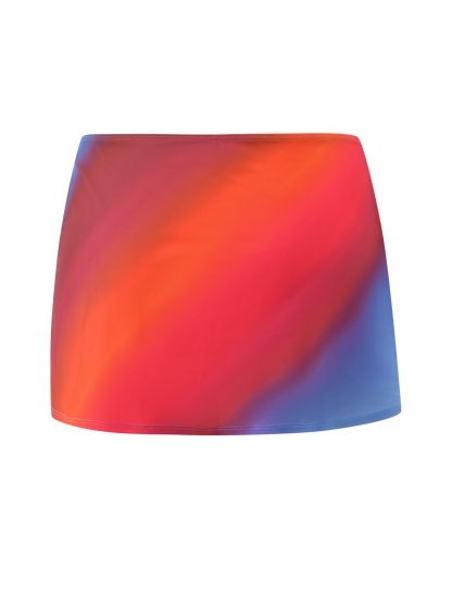 DIANA SWIM SKIRT SET - CIELO OMBRE