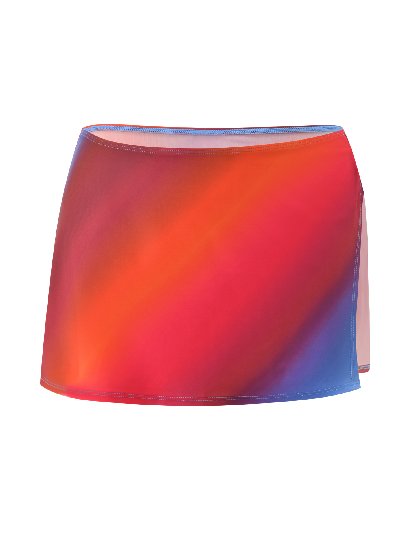 DIANA SWIM SKIRT SET - CIELO OMBRE
