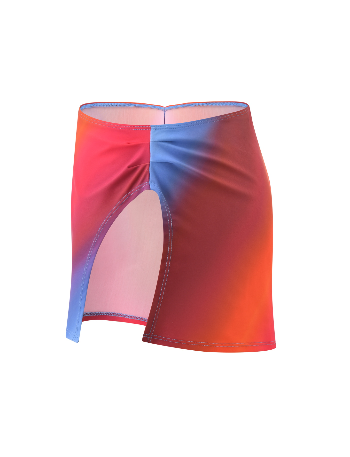 DIANA SWIM SKIRT SET - CIELO OMBRE