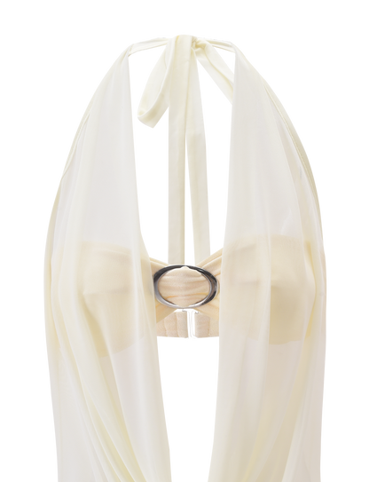 MAKENA TWO-PIECE TOP - IVORY
