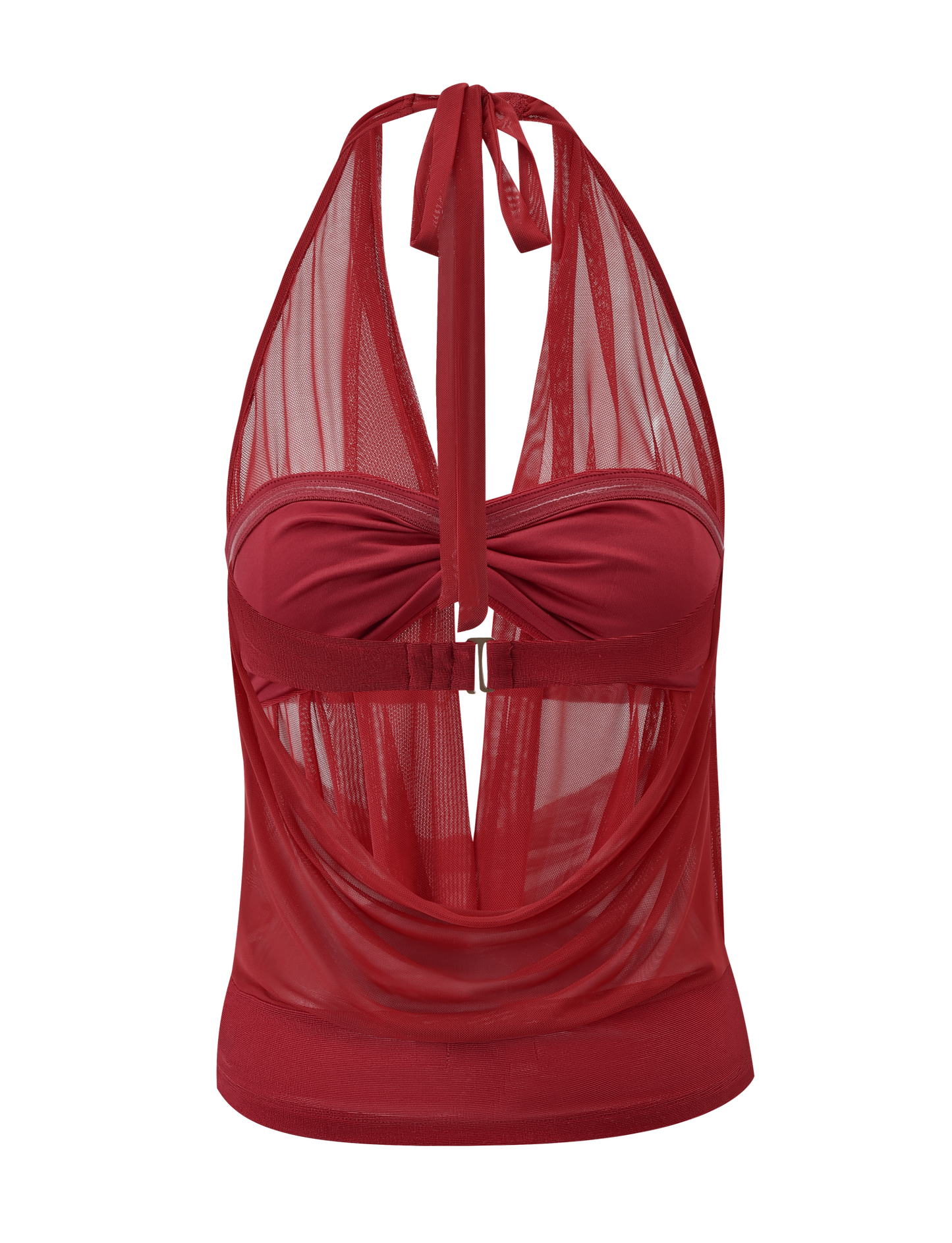 MAKENA TWO-PIECE TOP - RED