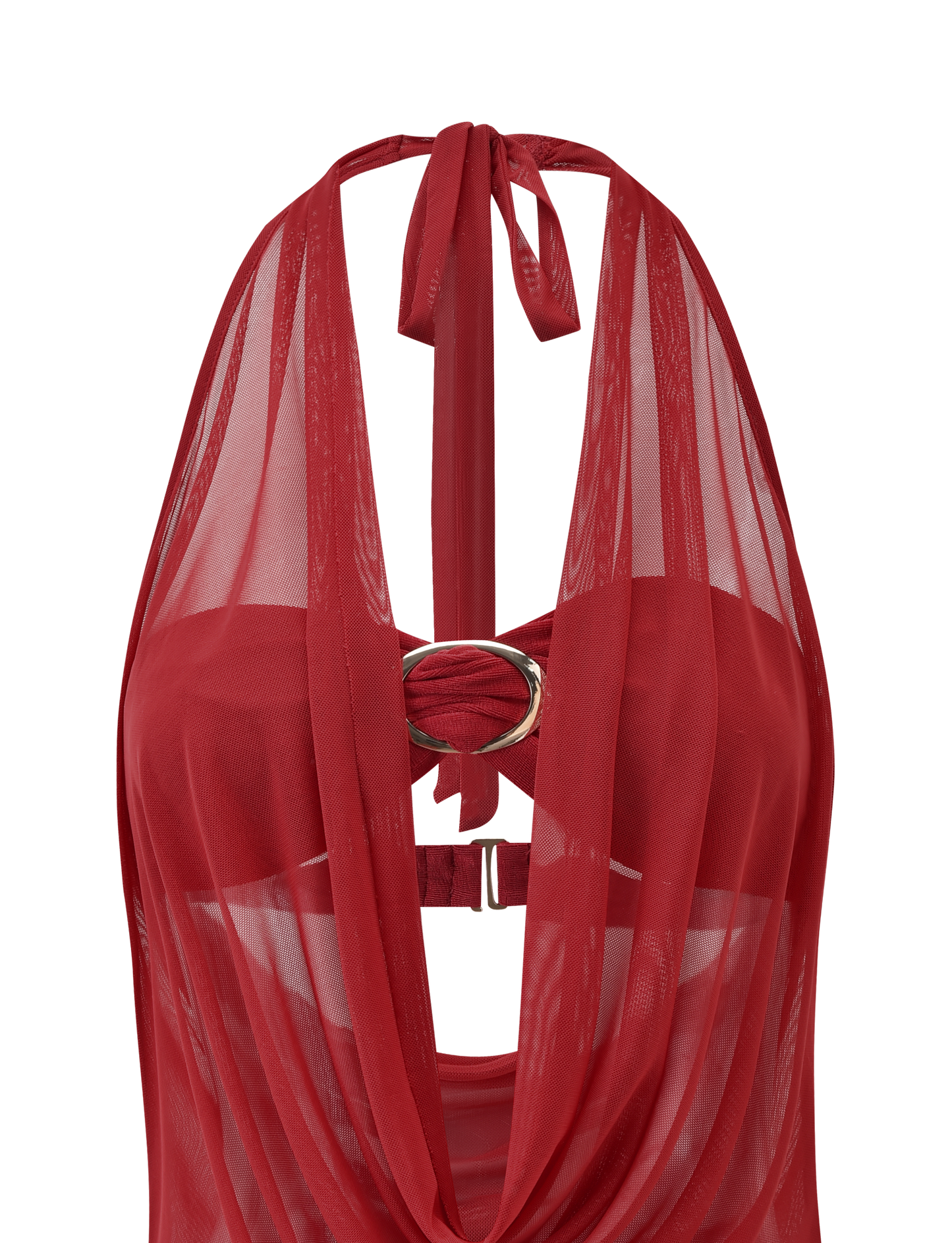MAKENA TWO-PIECE TOP - RED