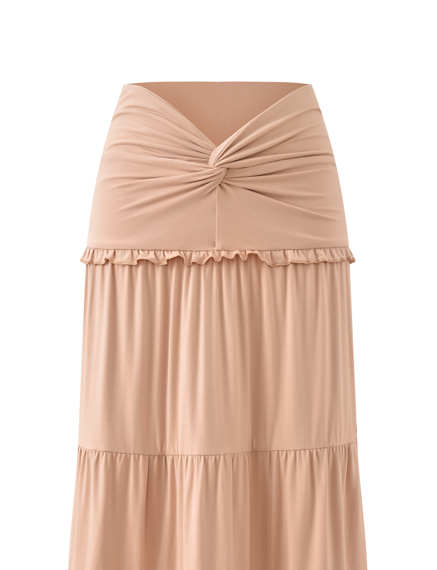 KATYA MAXI SKIRT - TAN