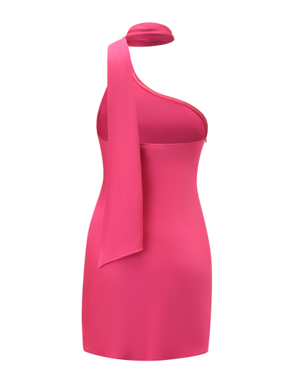 ALLIRA MINI DRESS 2.0 - BRIGHT PINK
