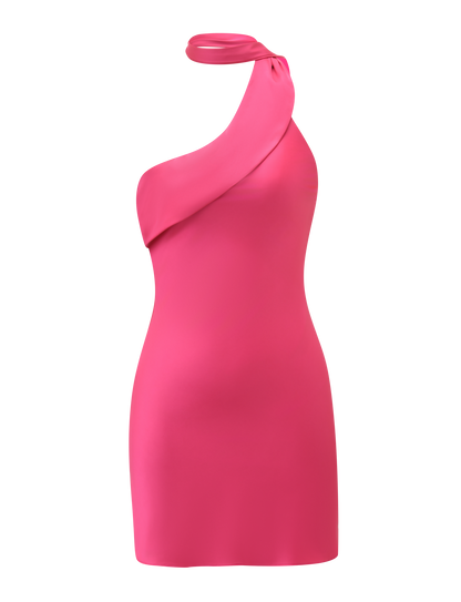 ALLIRA MINI DRESS 2.0 - BRIGHT PINK