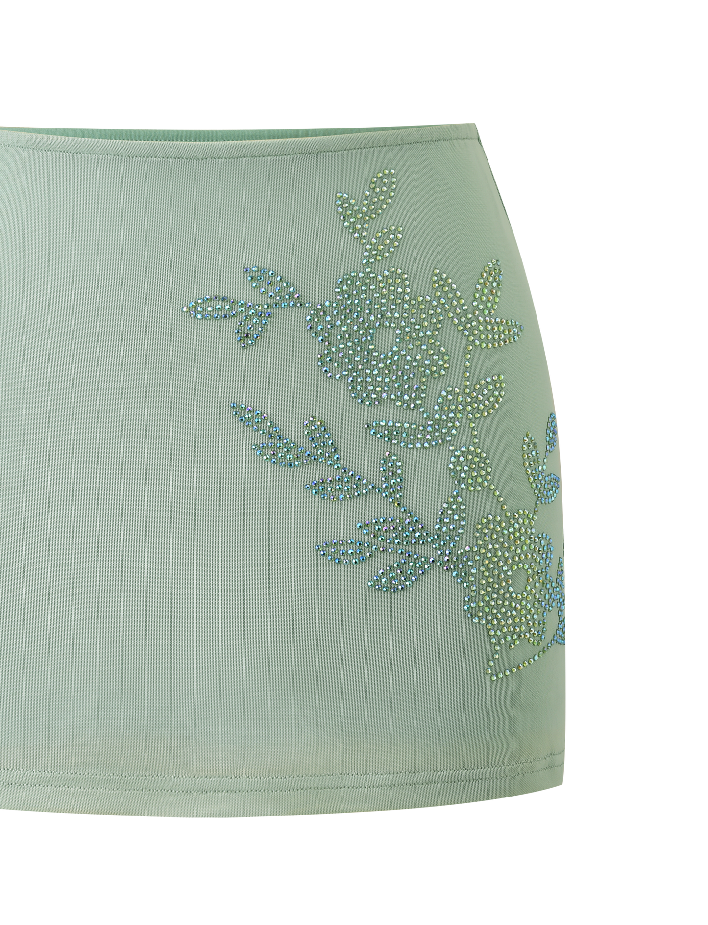 OCTAVIA MINI SKIRT - PISTACHIO
