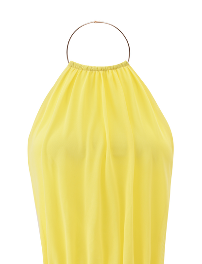 EVANNA MINI DRESS - YELLOW