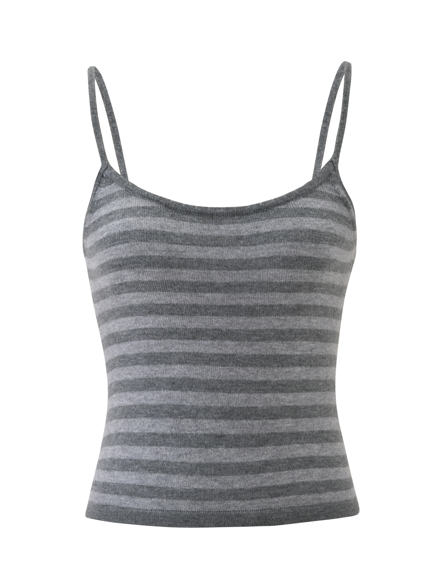 LEORA TOP - GREY STRIPE
