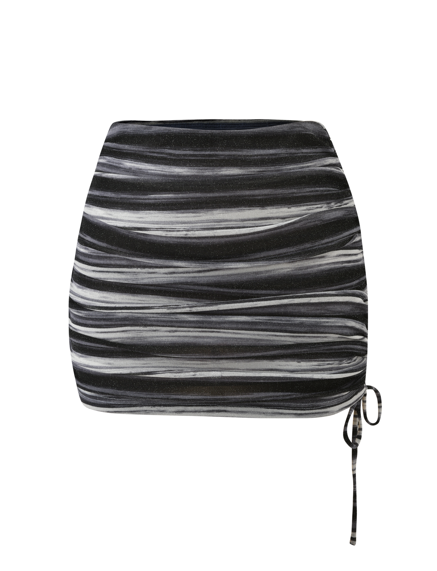 BRAELYN MINI SKIRT - GREY STRIPE