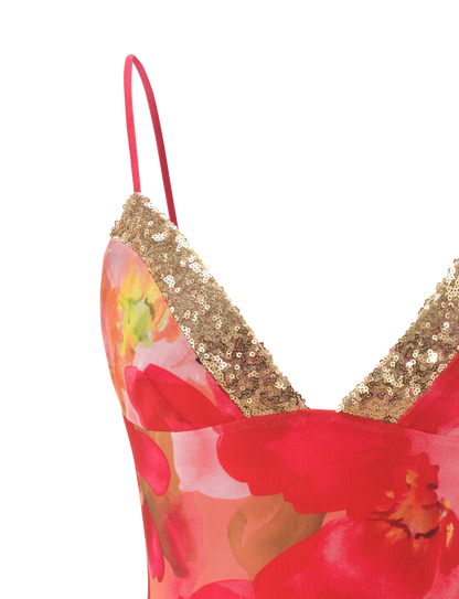 FENELLA TOP - DAIQUIRI FLORAL