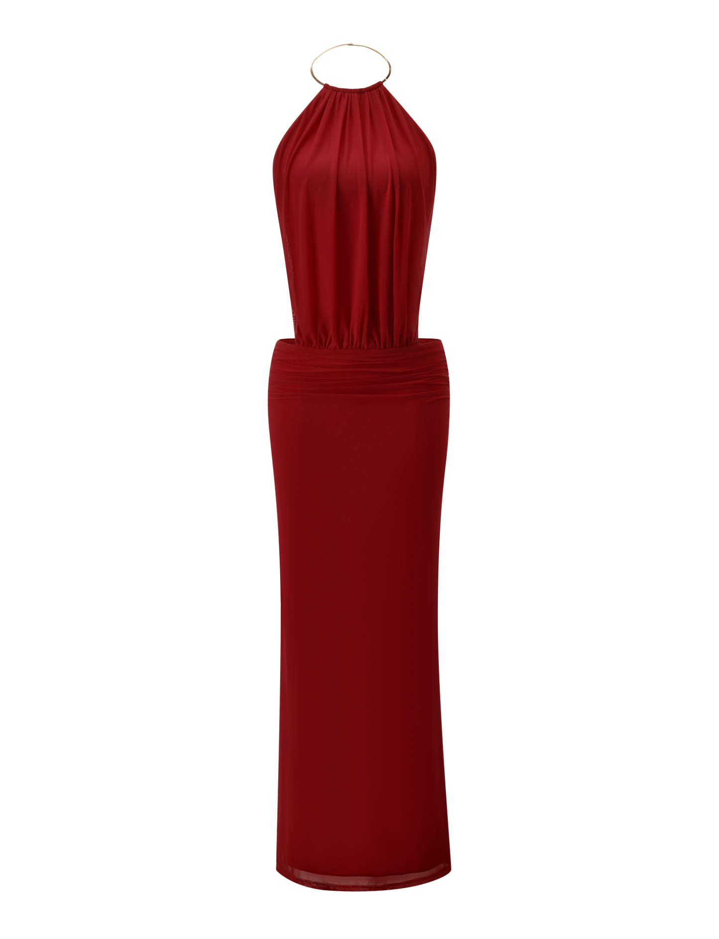 EVANNA MAXI DRESS - RED