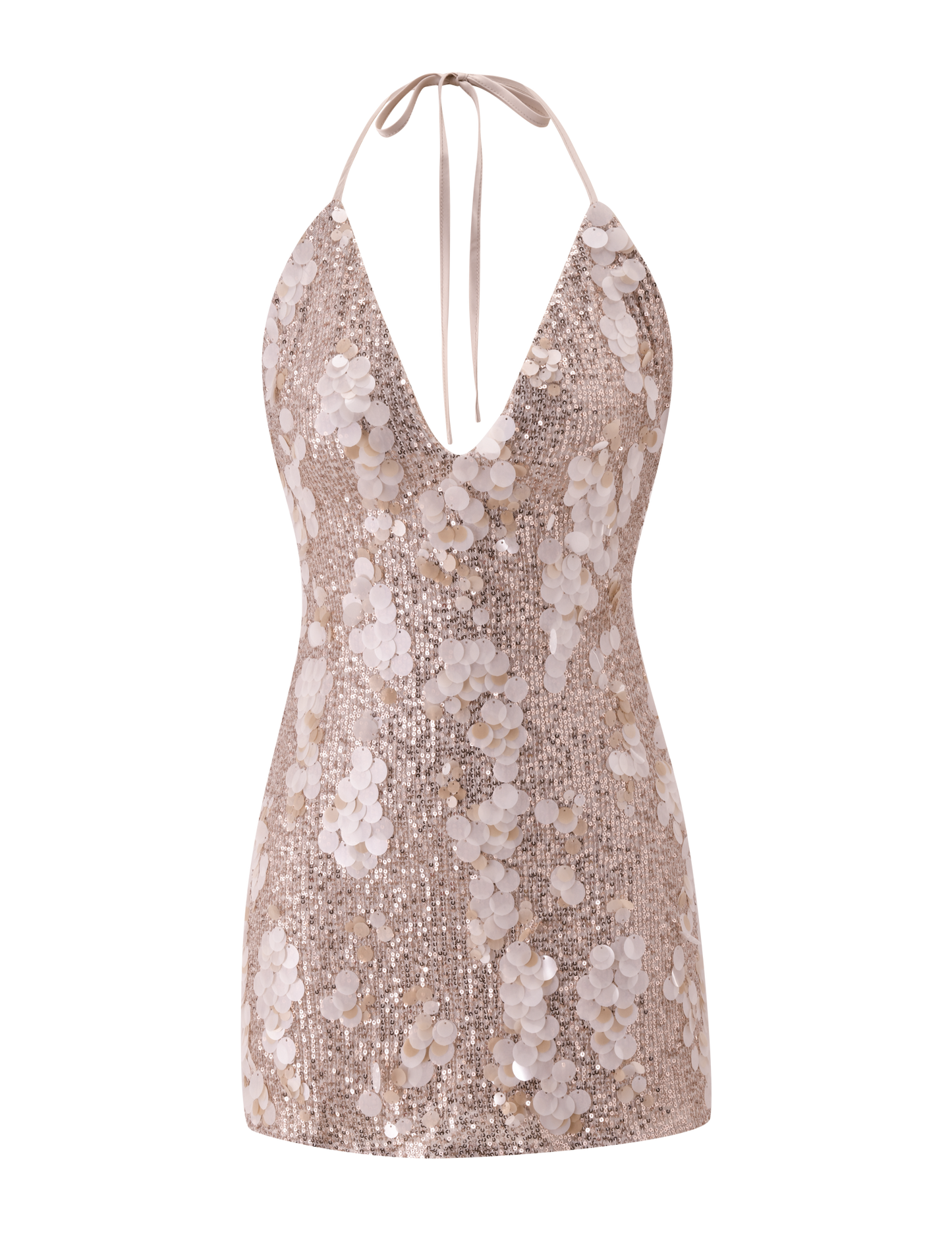 ZANA MINI DRESS - GOLD