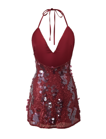 ZANA MINI DRESS - RED