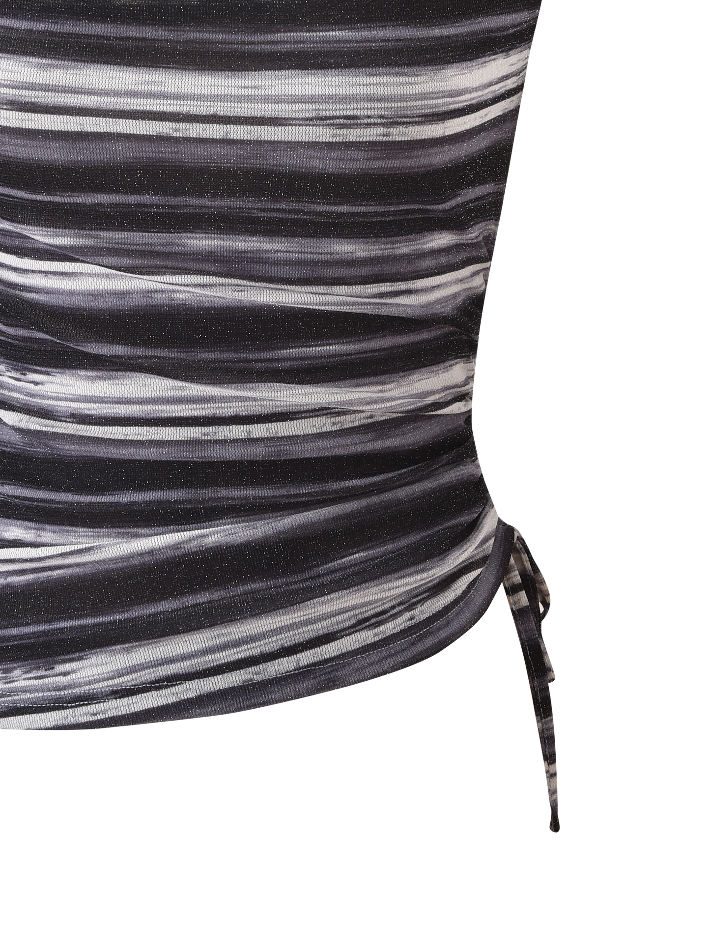 BRAELYN TOP - GREY STRIPE