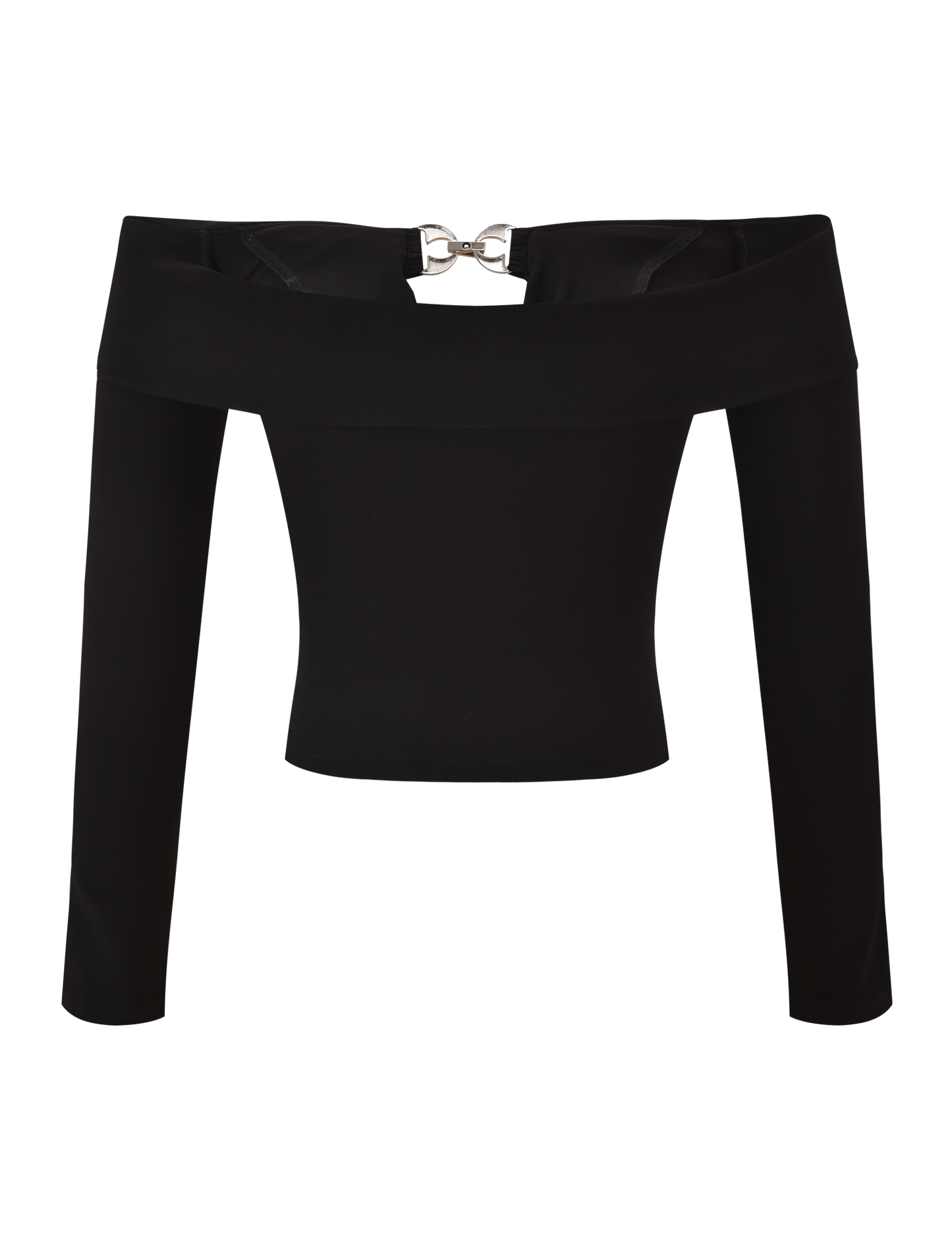 JENESIS LONG SLEEVE TOP - BLACK