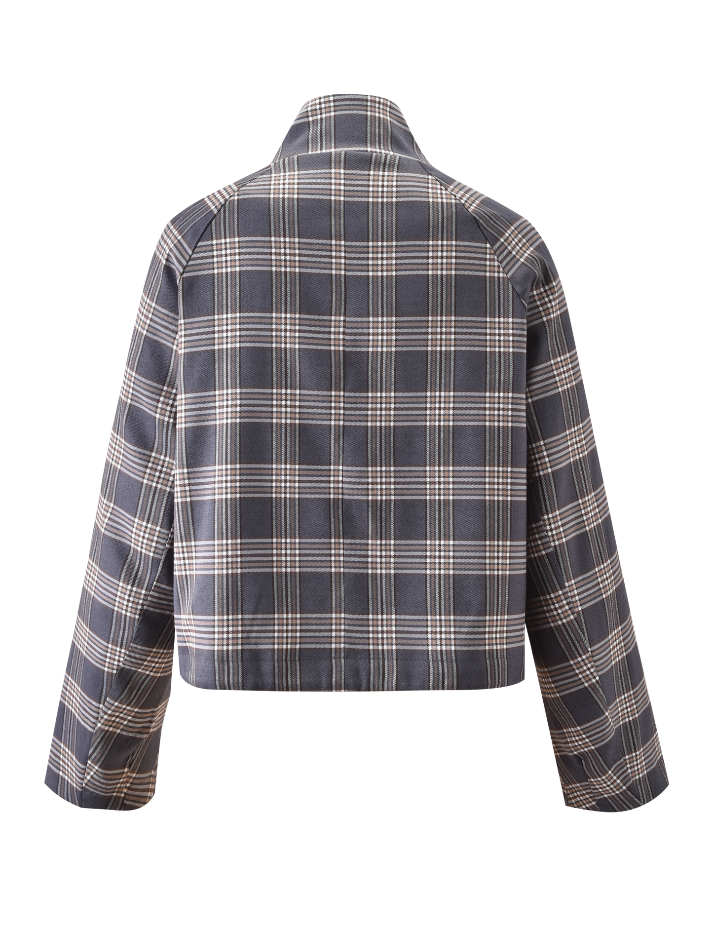 LENNEX JACKET - GREY CHECK
