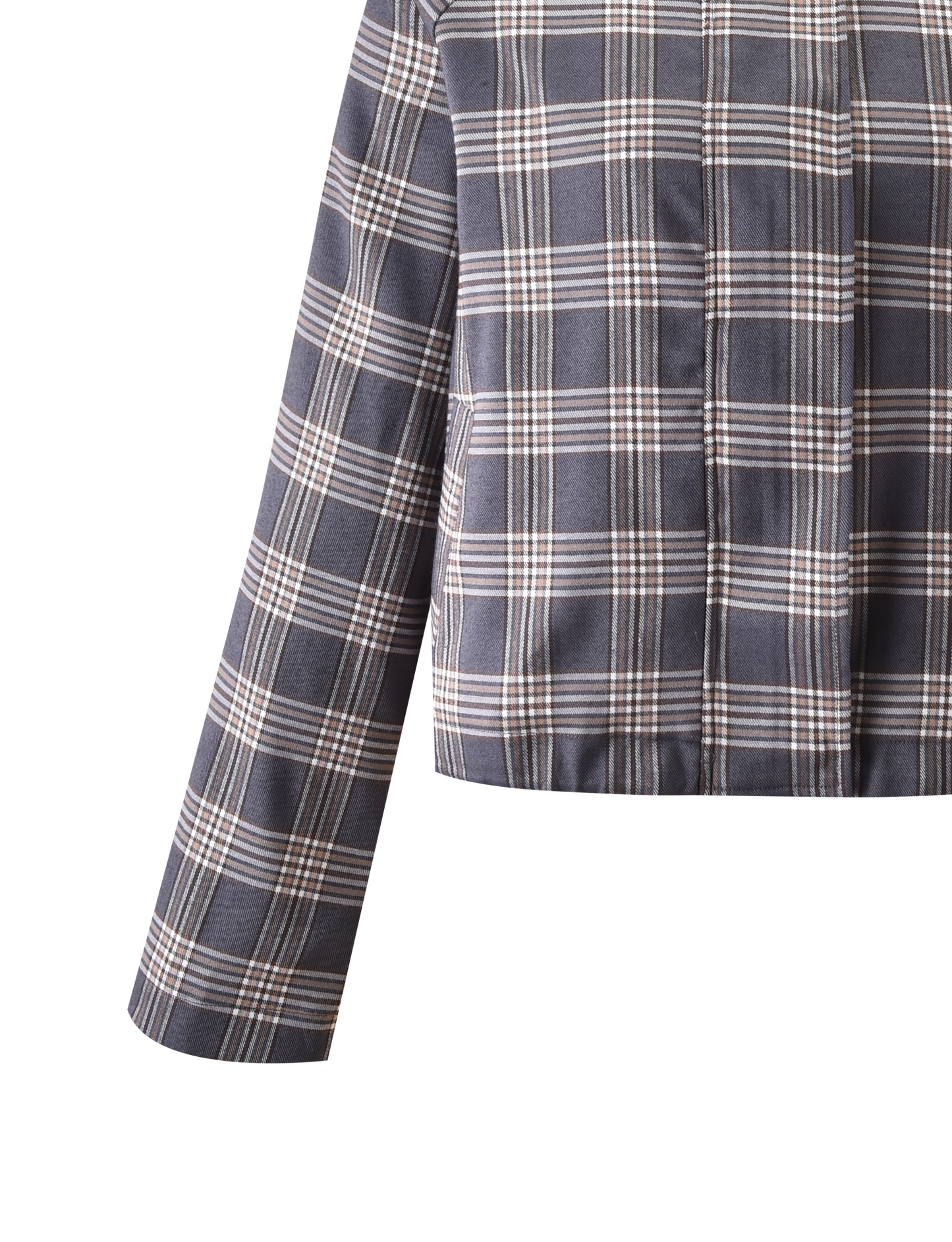 LENNEX JACKET - GREY CHECK