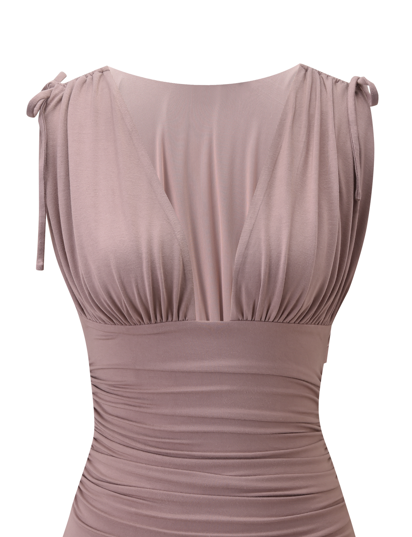 HALONA MINI DRESS - MOCHA
